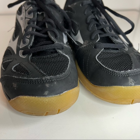Mizuno Cyclone Speed 2 Volleyball Shoe Black Silver Gum Sole Women’s Size 9 - Picture 8 of 11